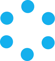 Circle Blue Dots